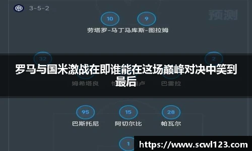 罗马与国米激战在即谁能在这场巅峰对决中笑到最后